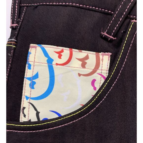 Gino Green Global Black Jeans Hip Hop Baggy 40 x 33 New w/ Tag - Picture 3 of 9